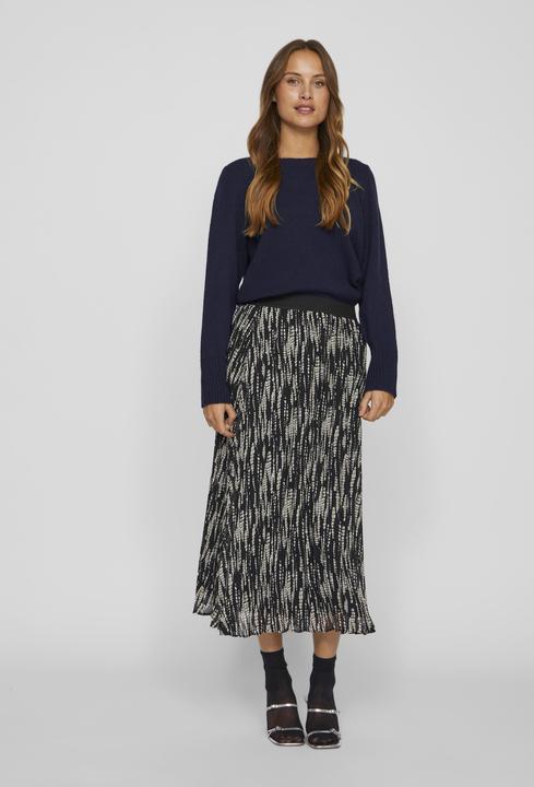 Actual product image Vila Vikubba Hw Plisse Midi Skirt/Ka (38)