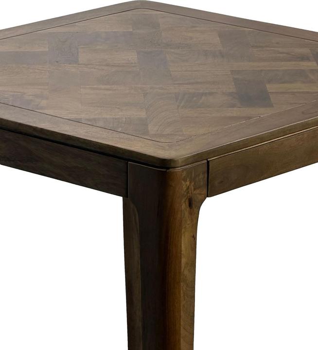 Actual product image FineBuy Esstisch Massivholz Quadratisch 80cm Esszimmertisch Küchentisch Tisch 4 Personen