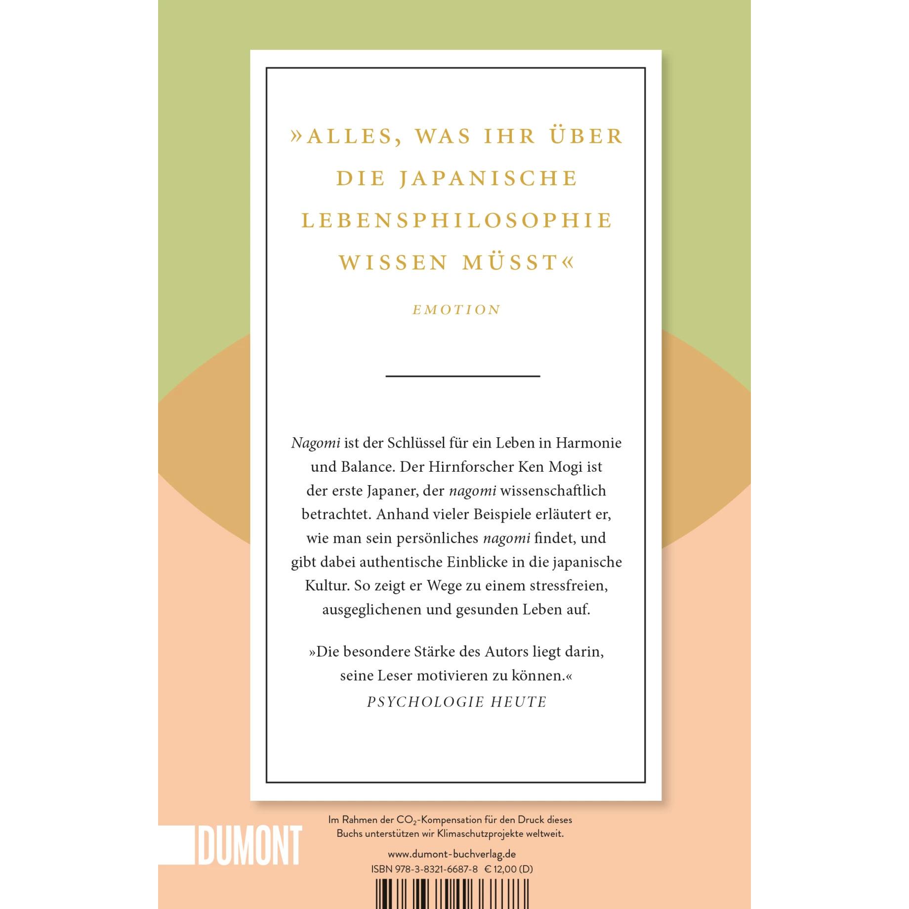 Nagomi, Fachbücher von Ken Mogi, Sara Riffel, Petra Huber