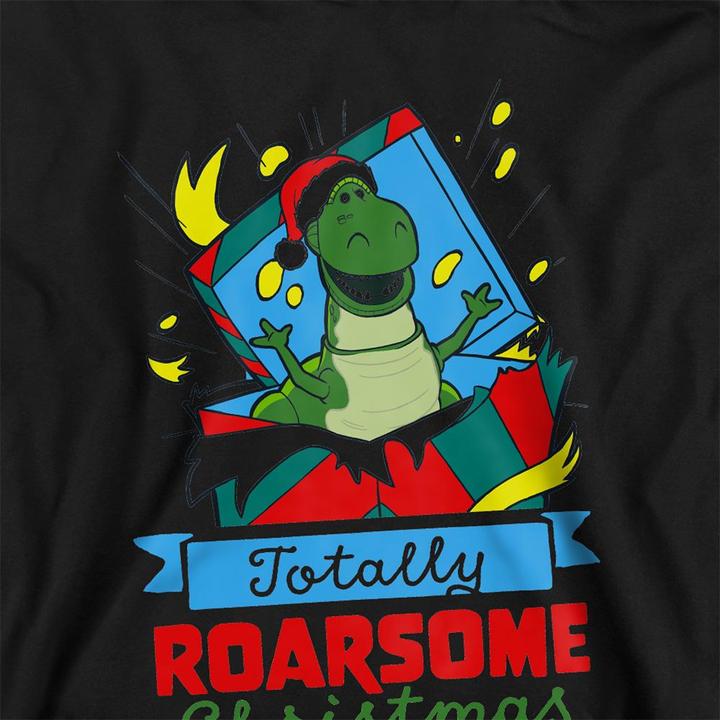Produktbild Toy Story Totally Roarsome Christmas Kapuzenpullover meliert (128)