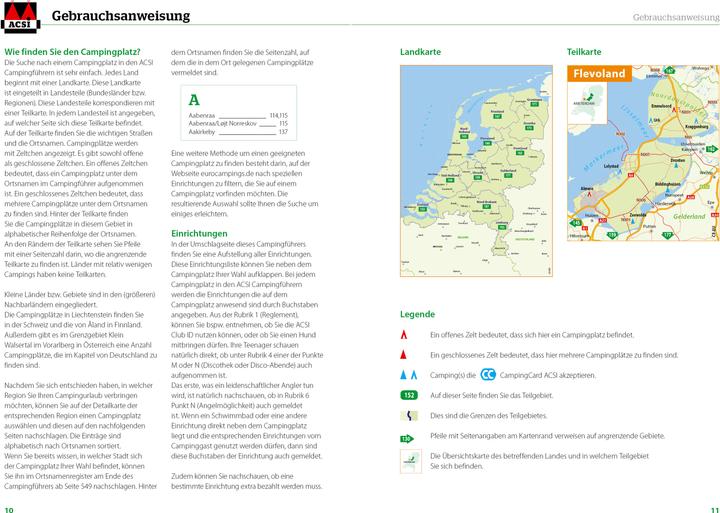 Actual product image ACSI Campingführer Europa 2026