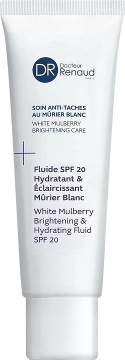 Actual product image Dr. Renaud White Mulberry Brightening & Hydr. Fluid SPF20 (Suntan cream, SPF 20, 50 ml)