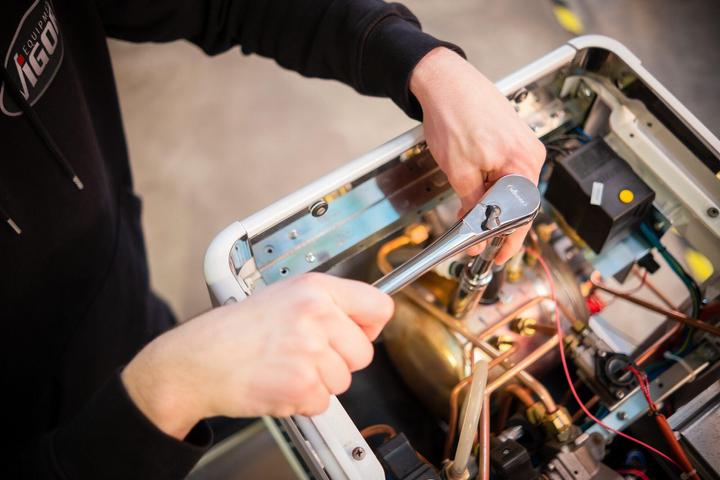 Productafbeelding Vigor OMKEERBARE RATEL KORT 1/2" (1/2")