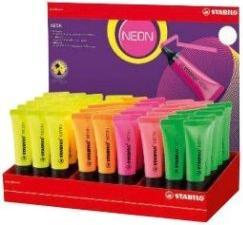 Produktbild STABILO Textmarker NEON, 45er Karton-Display (45x)