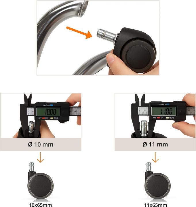 Produktbild Hjh Office 5x ROLO 11mm/65mm