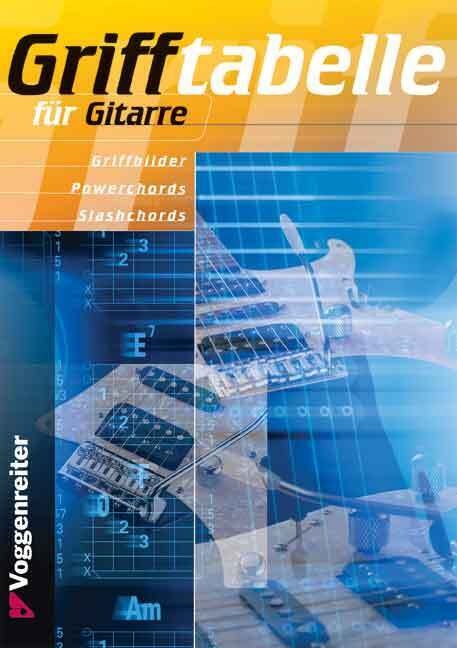 Produktbild Grifftabelle für Gitarre