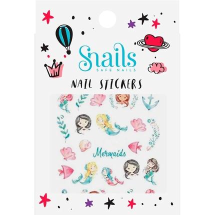 Actual product image Snails Mermaid nail sticker
