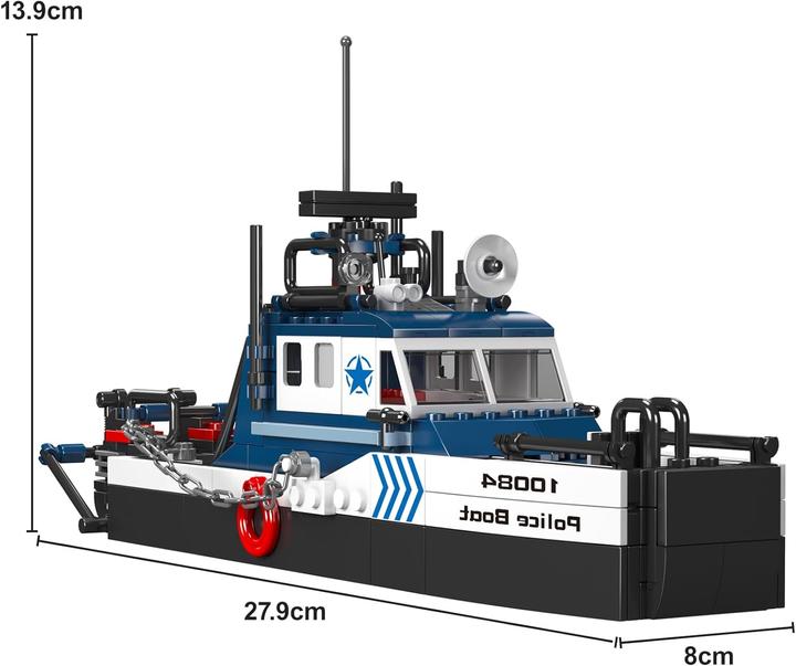 Produktbild Mould King Polizeiboot