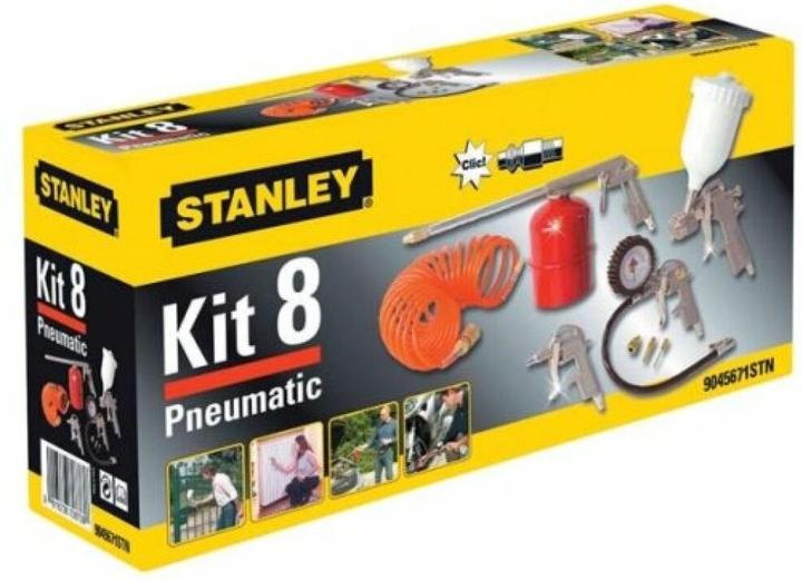 Immagine prodotto Stanley Kit di utensili pneumatici 8 pezzi 9045671STN