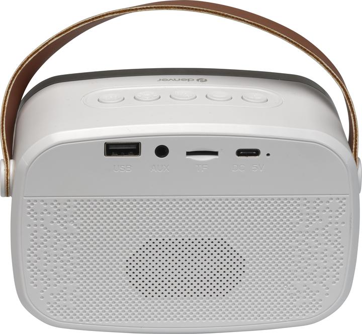 Actual product image Denver BTM-610 BT Loudspeaker w. LED+Micro (3 h)