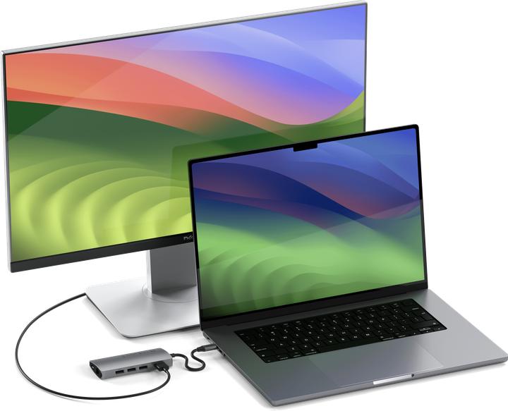 Produktbild Satechi ST-TCMA2M (USB-C, 8 Ports)