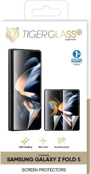 Image du produit Tiger Film de verre résistant (1 pcs, Samsung Galaxy Z Fold5)