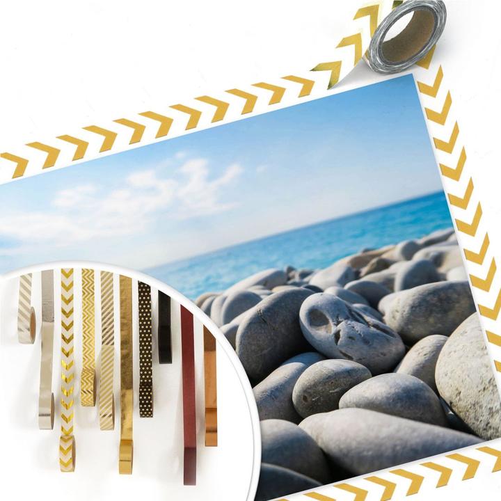 Produktbild Trenddeko Steinstrand 01 (60 x 50 cm)