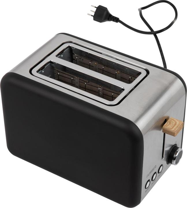 Image du produit Furber Wasserkocher, Standmixer und Toaster Set, Schwarz matt