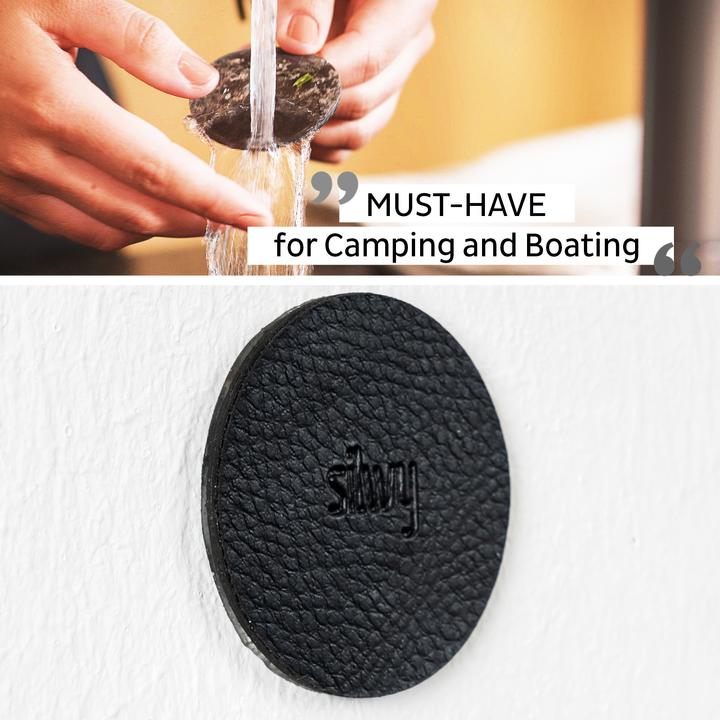 Actual product image Silwy Metal Nano Gel Pads, Set of 4, 7.5 cm