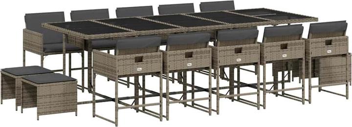 Produktbild vidaXL Garten Essgruppe (275 x 106 x 73 cm)
