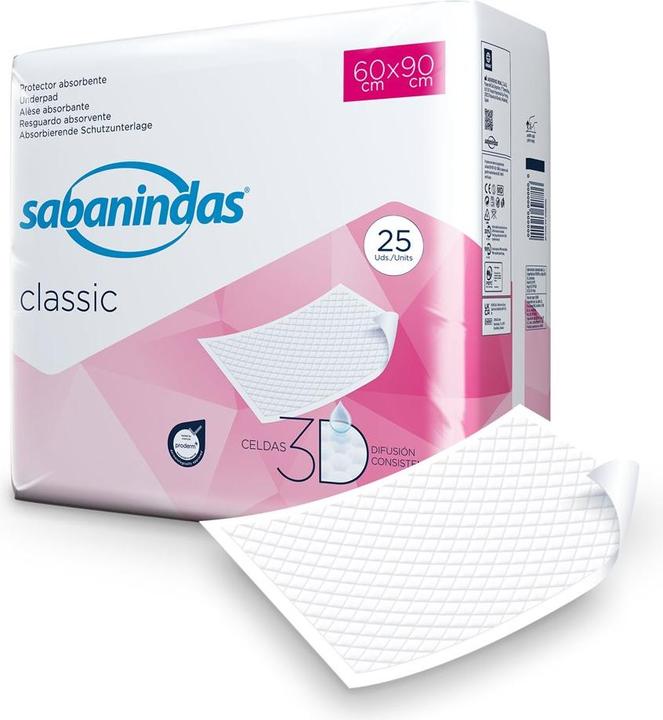 Actual product image Sabanindas Bettauflage Classic (25 x, Regular)