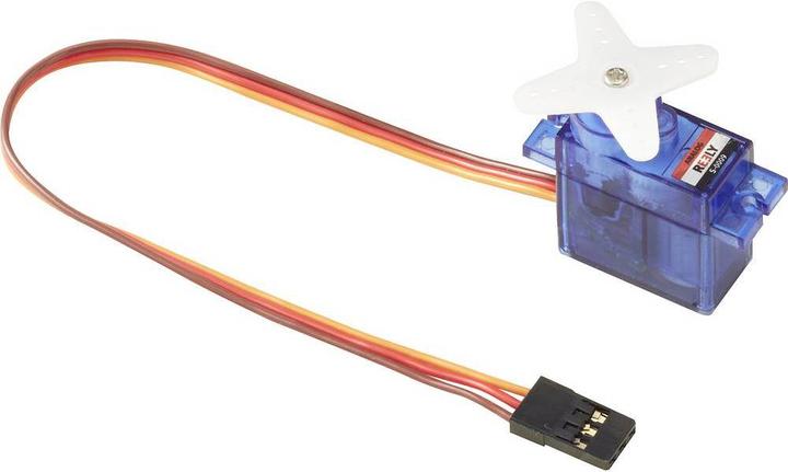 Actual product image Reely MicroServo S000 AnalogServo GearMaterial