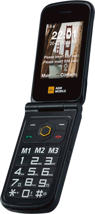 Image du produit AGM M8 128MB 4G NOIR (2.80", 4G)