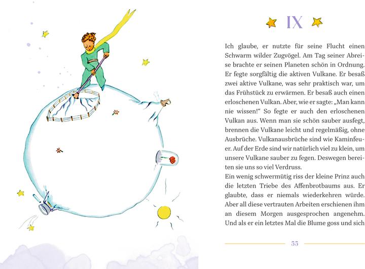 Actual product image Der kleine Prinz (German, Antoine de Saint-Exupéry, 2024)