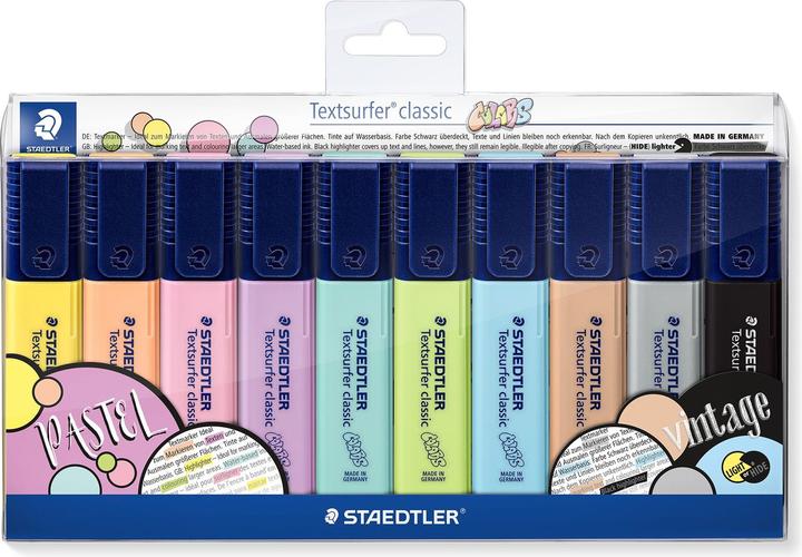 Produktbild Staedtler Textmarker Textsurfer clas 10St Etu (10x)