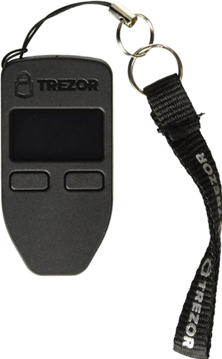 Productafbeelding Trezor One (Bitcoin, Bitcoin Cash, Bitcoin Goud, Dash, Ether, Ethereum Klassiek, Expanse, Litecoin, Ubiq, Zcash)