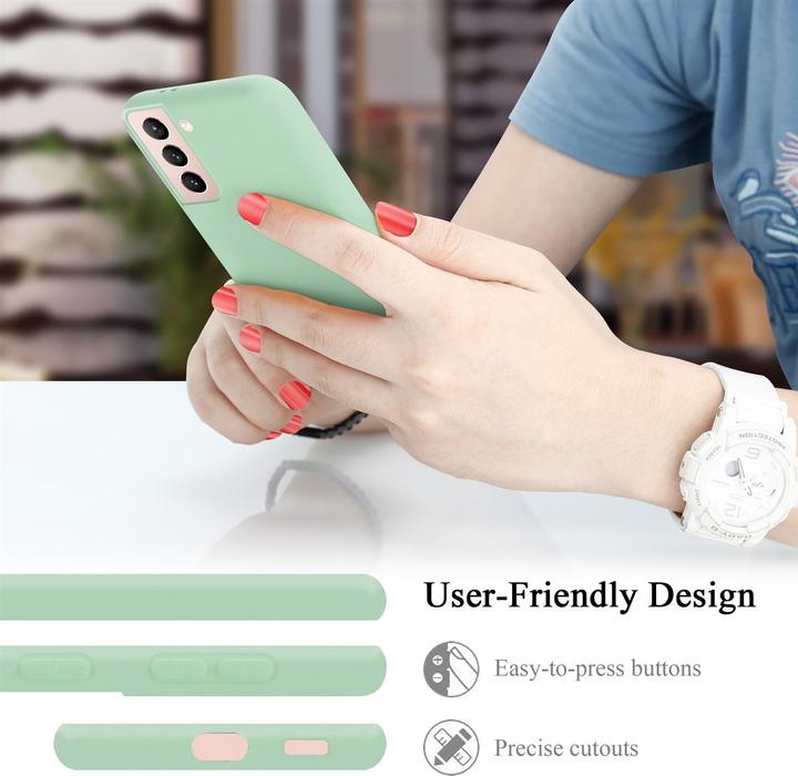 Produktbild Cadorabo TPU Liquid Silicone Case Cover (Samsung Galaxy S21 5G)