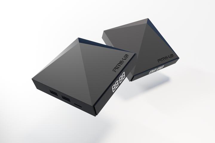 Produktbild Amiko A11 BLU 4K Android OTT Media Streamer (32 GB, Schwarz)