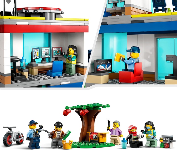 Produktbild LEGO Hauptquartier der Rettungsfahrzeuge (60371, LEGO City)