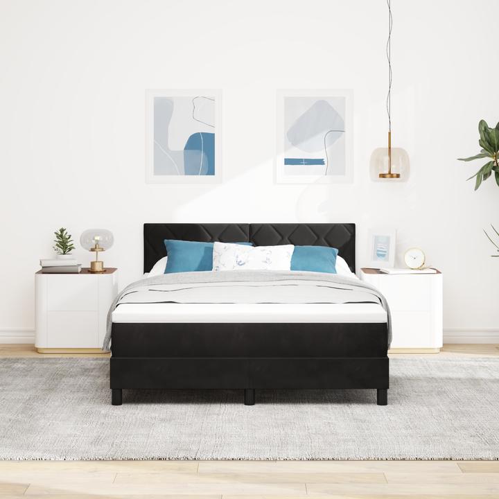 Actual product image vidaXL Modernes Bett (140 x 200 cm)