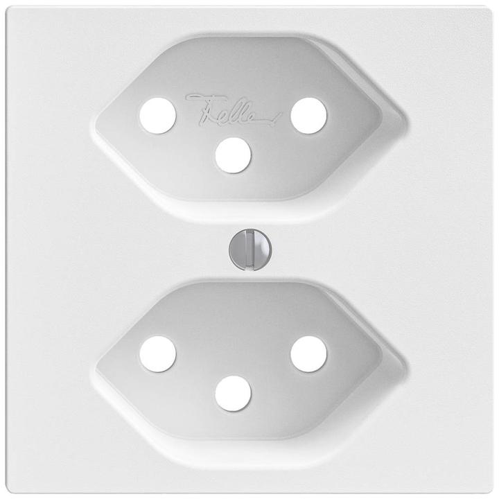 Image du produit Feller Set de recouvrement prise 2xT13 blanc