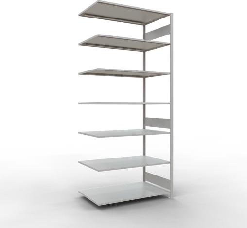 Actual product image Schulte Lagertechnik MULTIplus150 boltless add-on bay system with length bolts