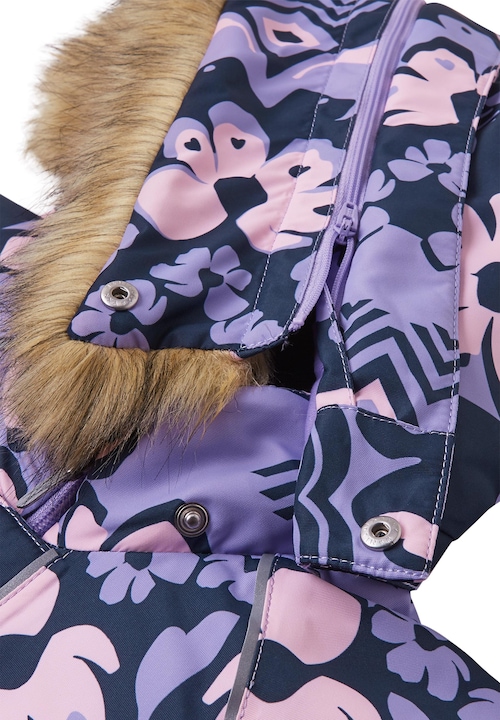 Actual product image Reima tec toddler snowsuit Lappi Lilac amethyst (86)