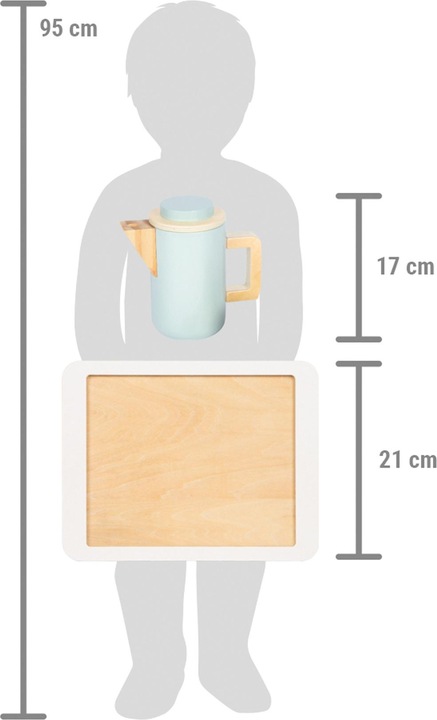 Immagine prodotto small foot Set da caffè e tè per la cucina dei bambini.12484