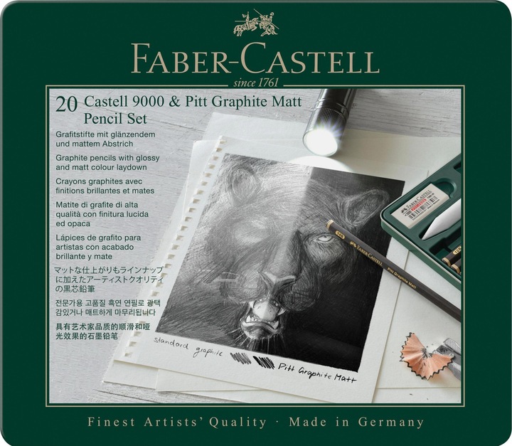 Productafbeelding Faber-Castell Grafiet mat (HB, 20 x)