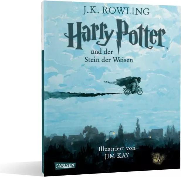 Image du produit Harry Potter et la pierre philosophale (édition illustrée en couleur) (Harry Potter 1) (Allemand, Jim Kay., J.K. Rowling, 2020)