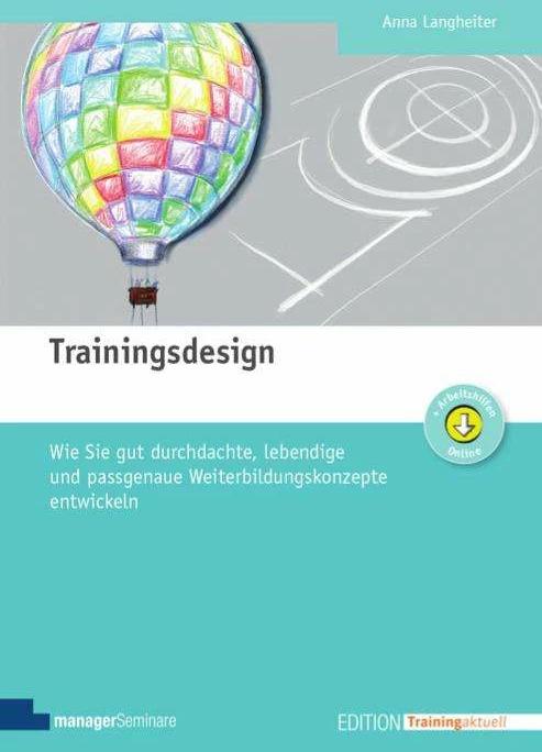 Produktbild Trainingsdesign (Deutsch, Anna Langheiter, 2022)