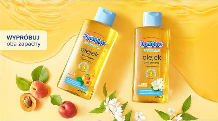 Actual product image NIVEA BAMBINO RODZINA Olejek 400ml p/prysz Jasmin (400 ml)