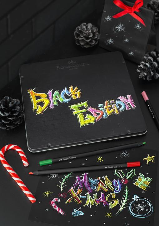 Actual product image Faber-Castell Black Edition (Multicoloured, Black, 24 x)