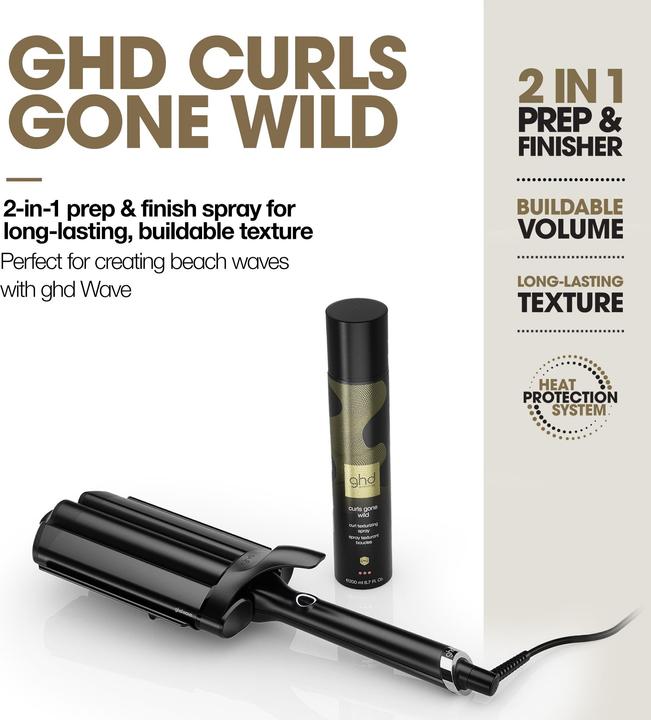 Produktbild ghd Curls Gone Wild Curl Texturising Spray (200 ml)