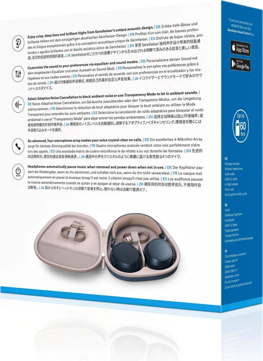 Actual product image Sennheiser Momentum 4 Wireless (ANC, 60 h, Wireless, Cable)