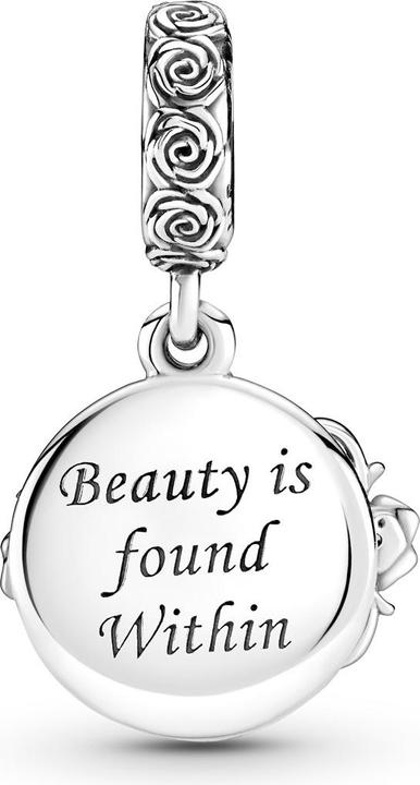 Actual product image Pandora Disney Beauty and the Beast Charm (Silver 925, Enamel)