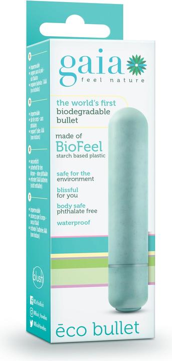 Produktbild Gaia Eco Bullet Vibrator â TÃ¼rkis