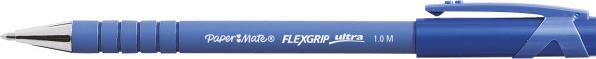 Produktbild Paper Mate Kugelschreiber Flexgrip Ultra Stick M Blau 12Stk (12x)