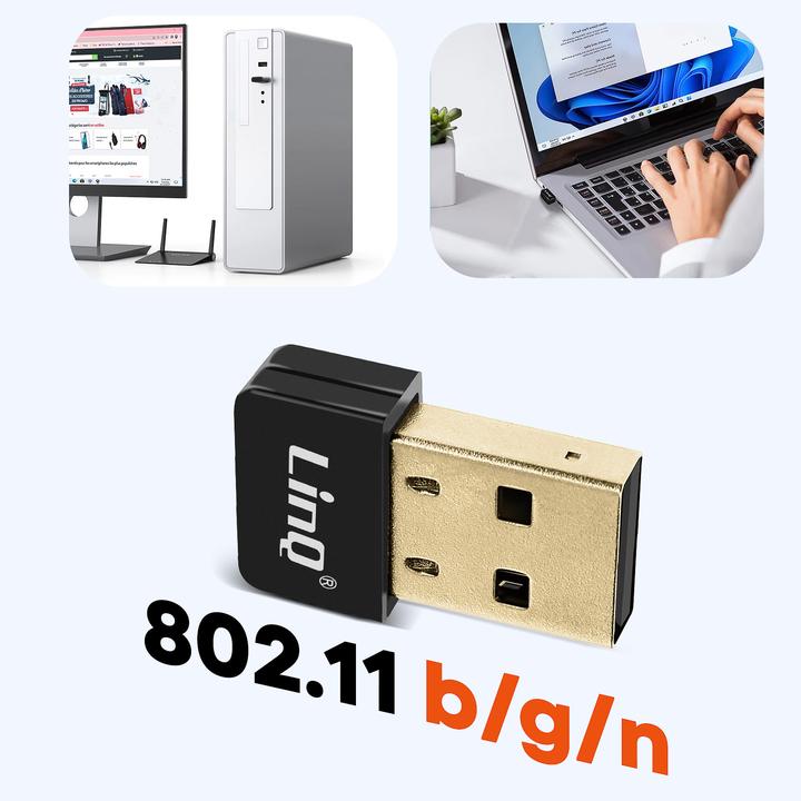 Image du produit LinQ Clé USB WiFi 150Mbps (USB)