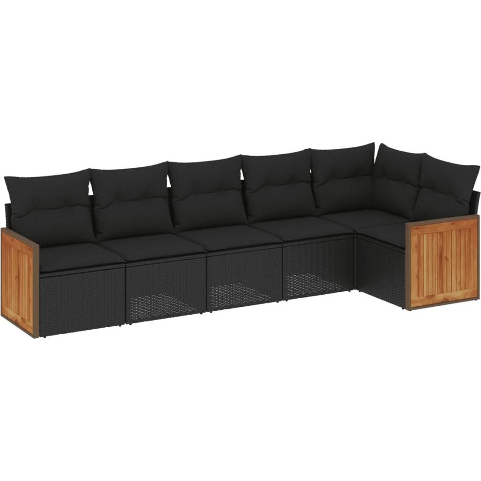 VidaXL, Gartenlounge, 10-tlg. Garten-Lounge-Set mit Kissen