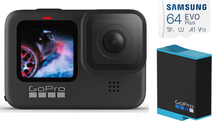 Produktbild GoPro Hero 9 Bundle (60p, Bluetooth, WLAN)