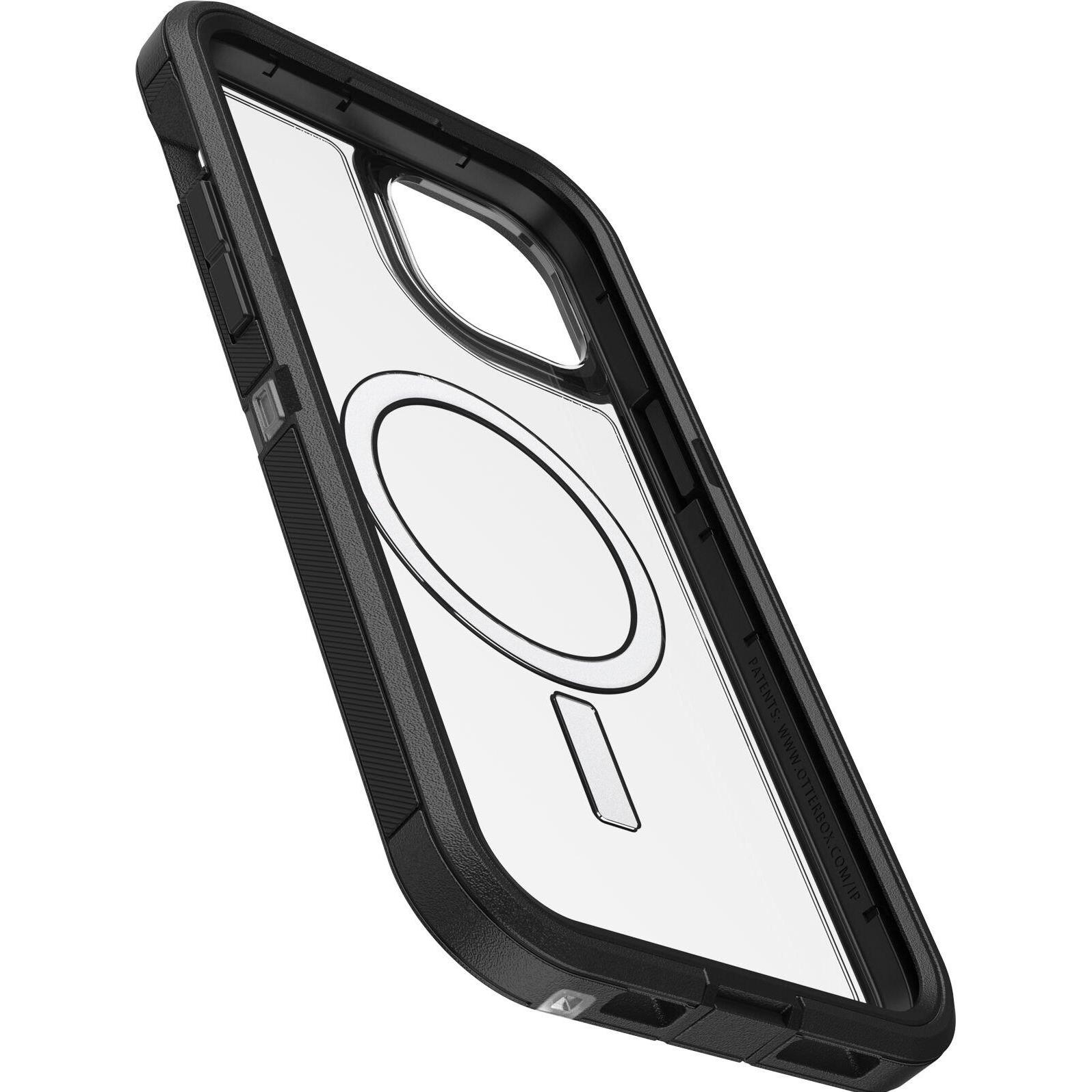 Thumbnail - OtterBox Defender XT mit MagSafe (Apple iPhone 15 Plus), Smartphone Hülle, Schwarz, Transparent