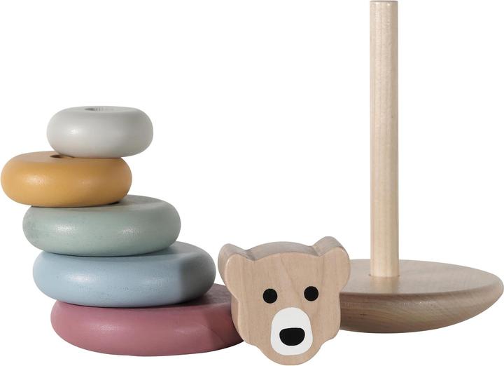 Actual product image Kindsgut Stacking Toy Tower Bear