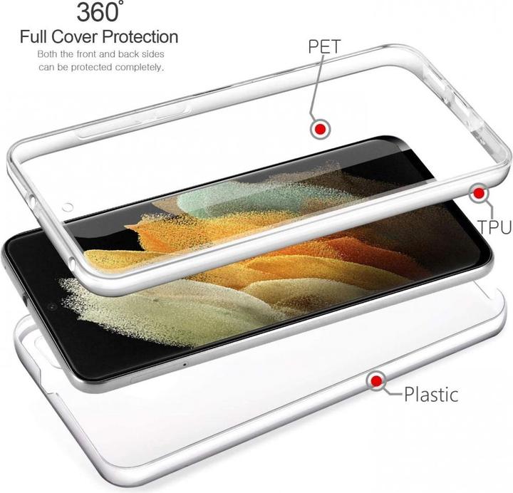 Produktbild Screenguard 360° Screen & Body Protector Samsung Galaxy S21 Ultra Hülle mit Folie (Samsung Galaxy S21 Ultra)